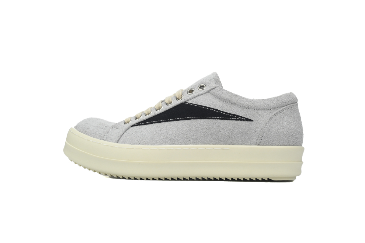 Replica Rick Owens Shoe Rick Owens DRKSHDW Luxor Vintage Sneaks ‘Oyster Black’