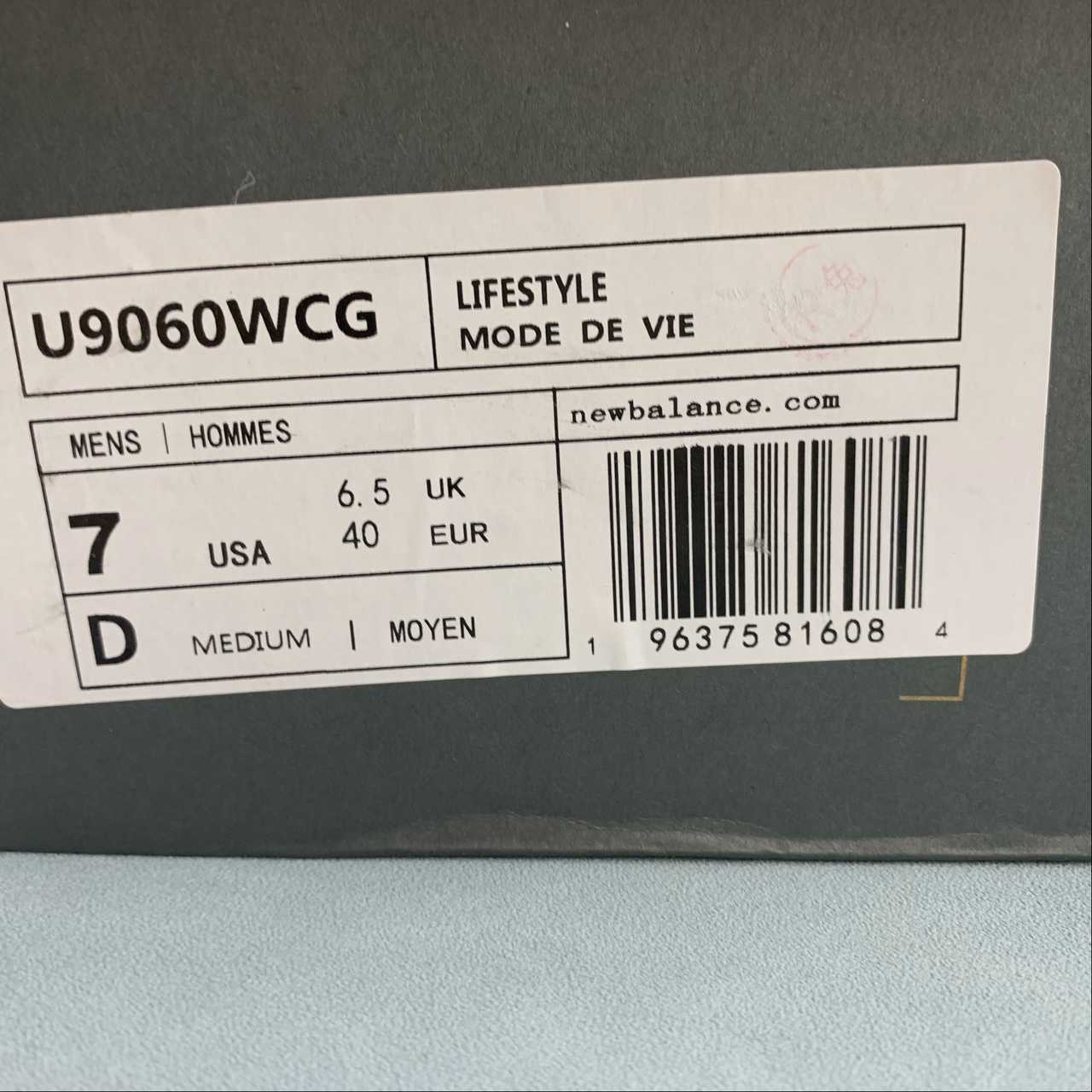 Replica New Balance Shoe New Balance NB9060 U9060WCG  36-45