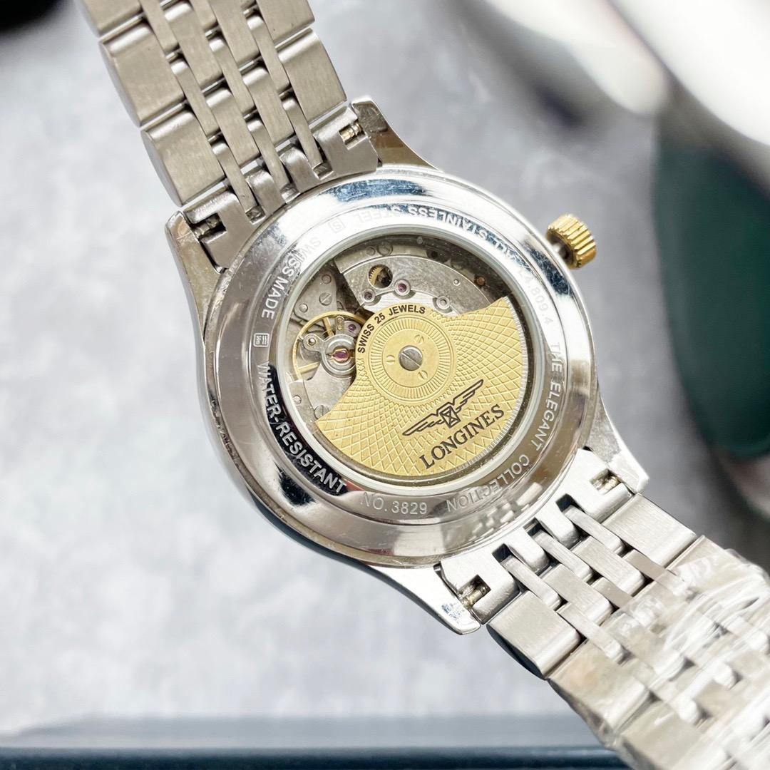 Replica Longines 904l Stainless Steel Automatic Machine Watch 40MM