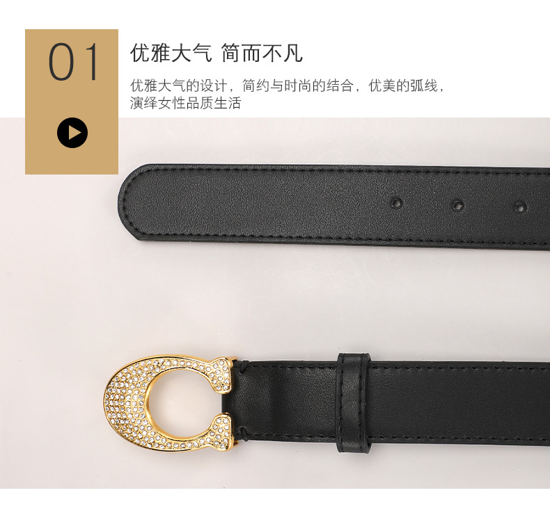 Replica COACH belt