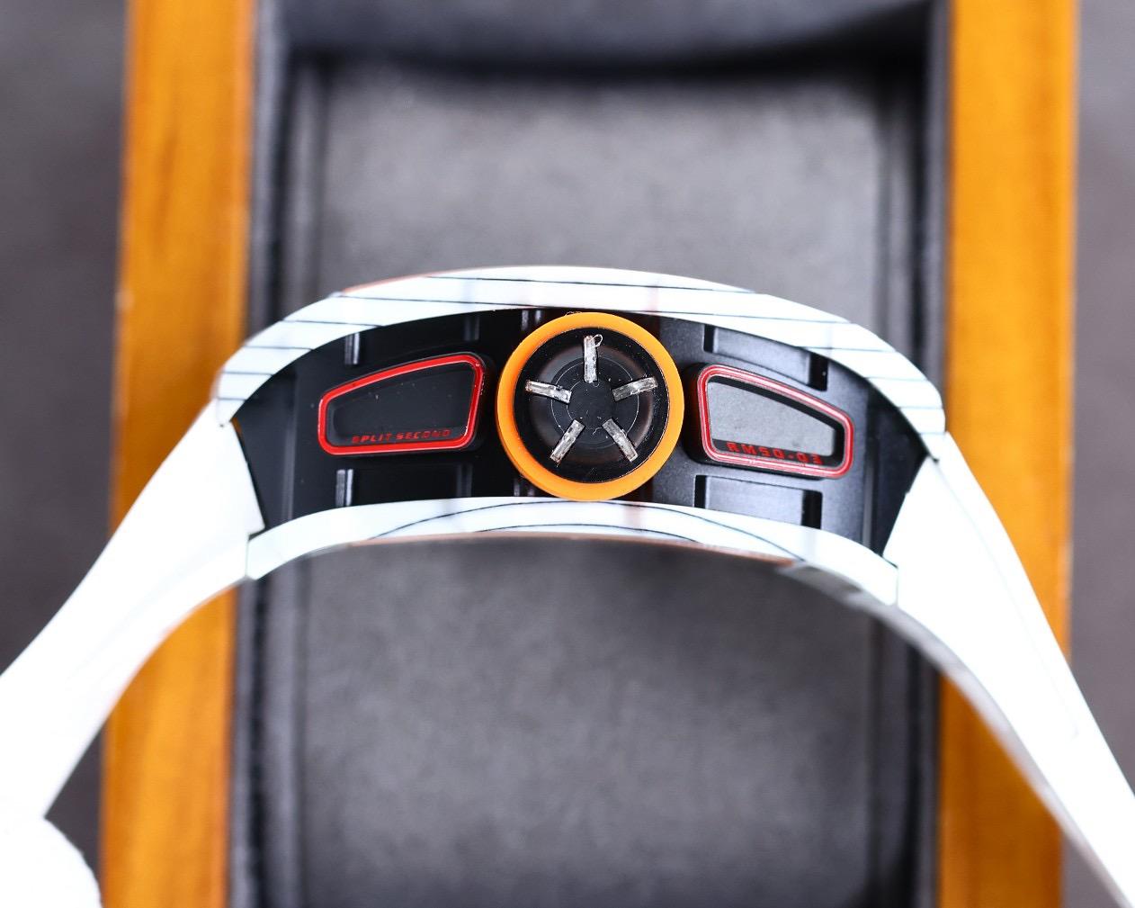 Replica Richard Mille Carbon Fiber Automatic Machine 7750 Movement Watch 42MM