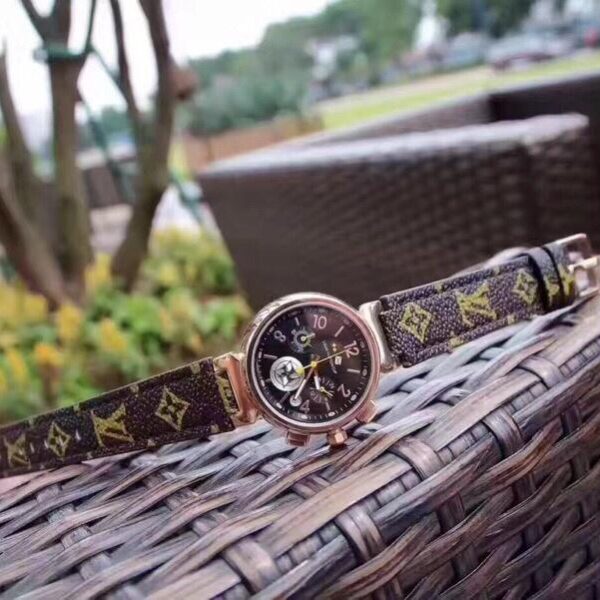 Replica LOUIS VUITTON LV 904l Stainless Steel Quartz Watch 33MM