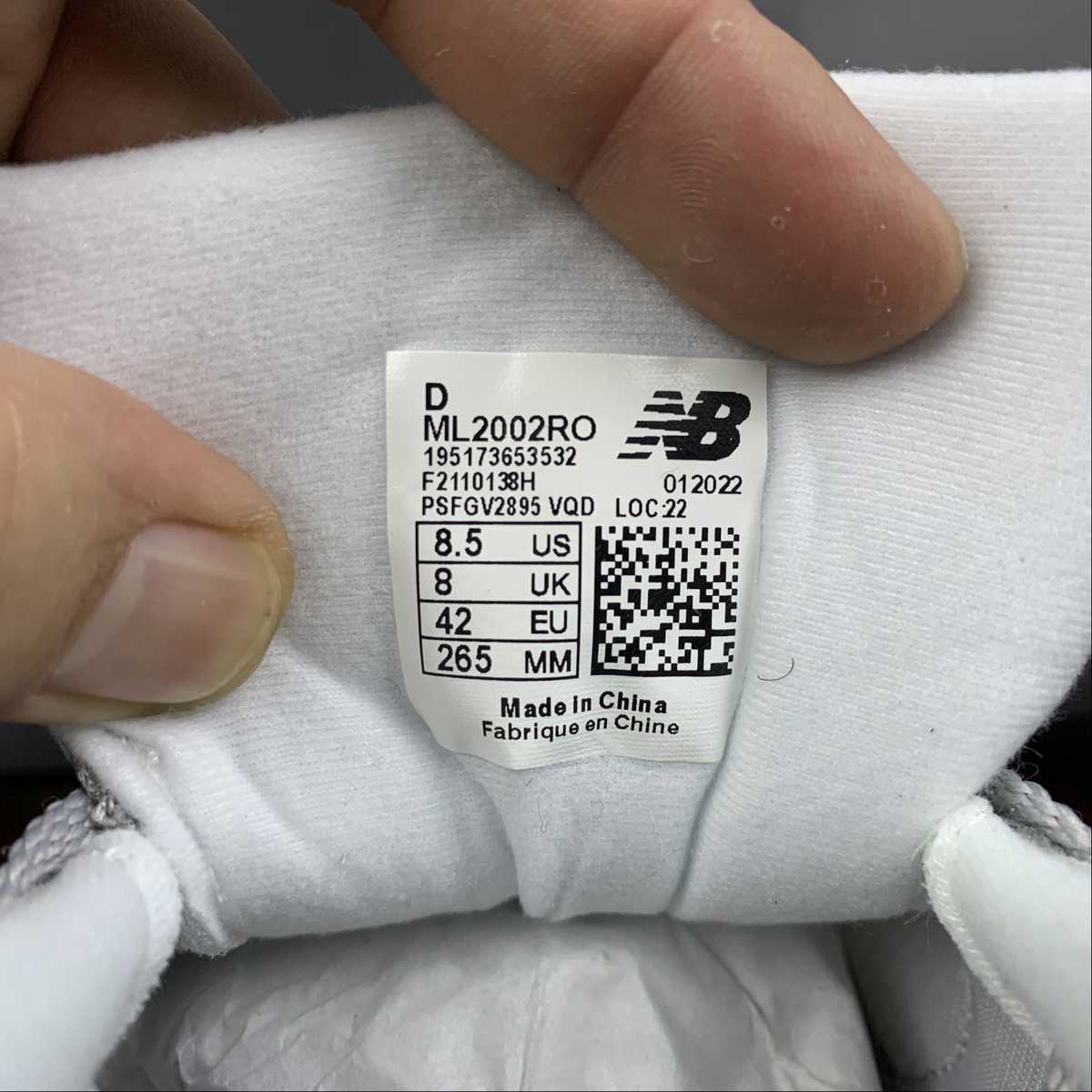 Replica New Balance Shoe New Balance NB2002 ML2002RO  36-45
