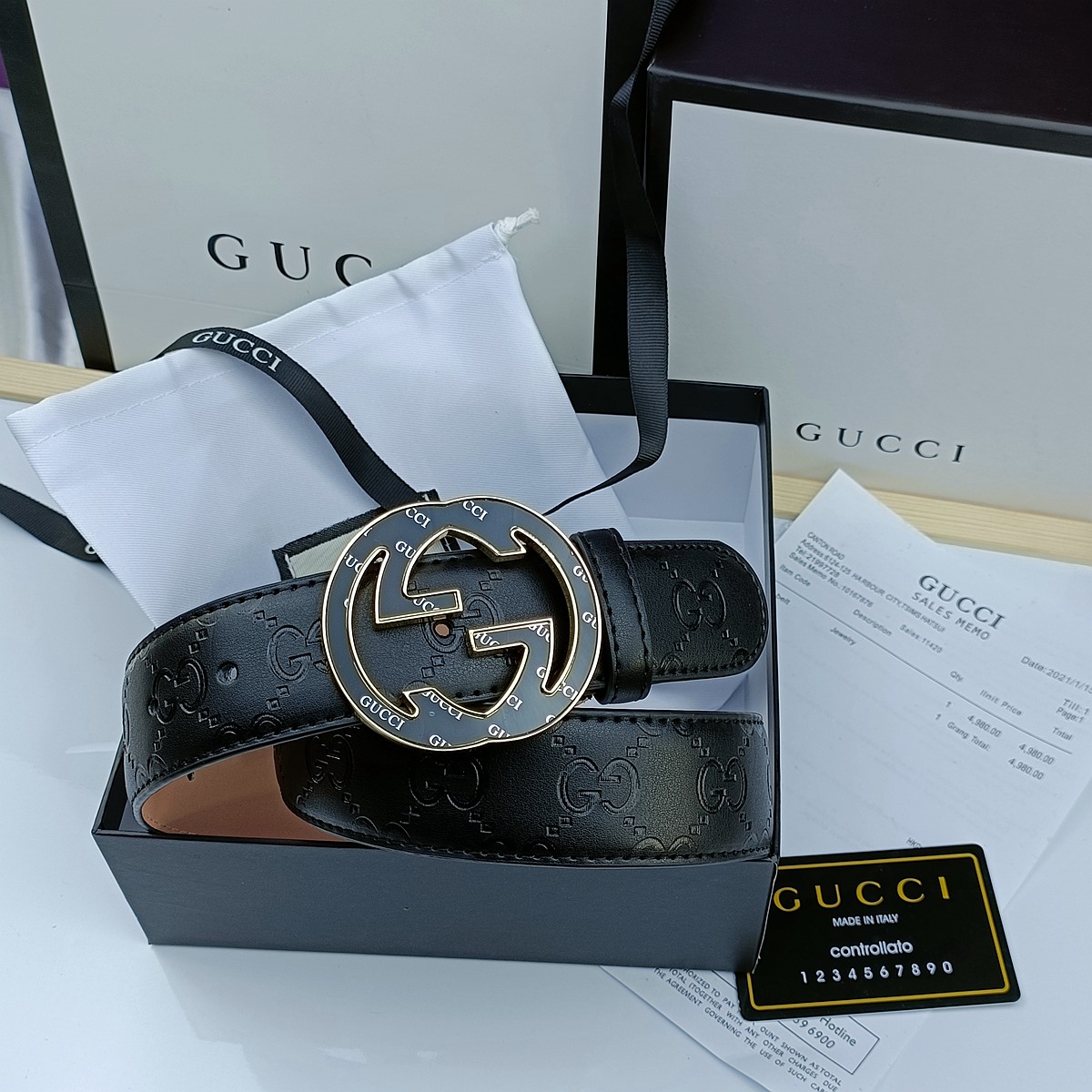 Replica GUCCI belt