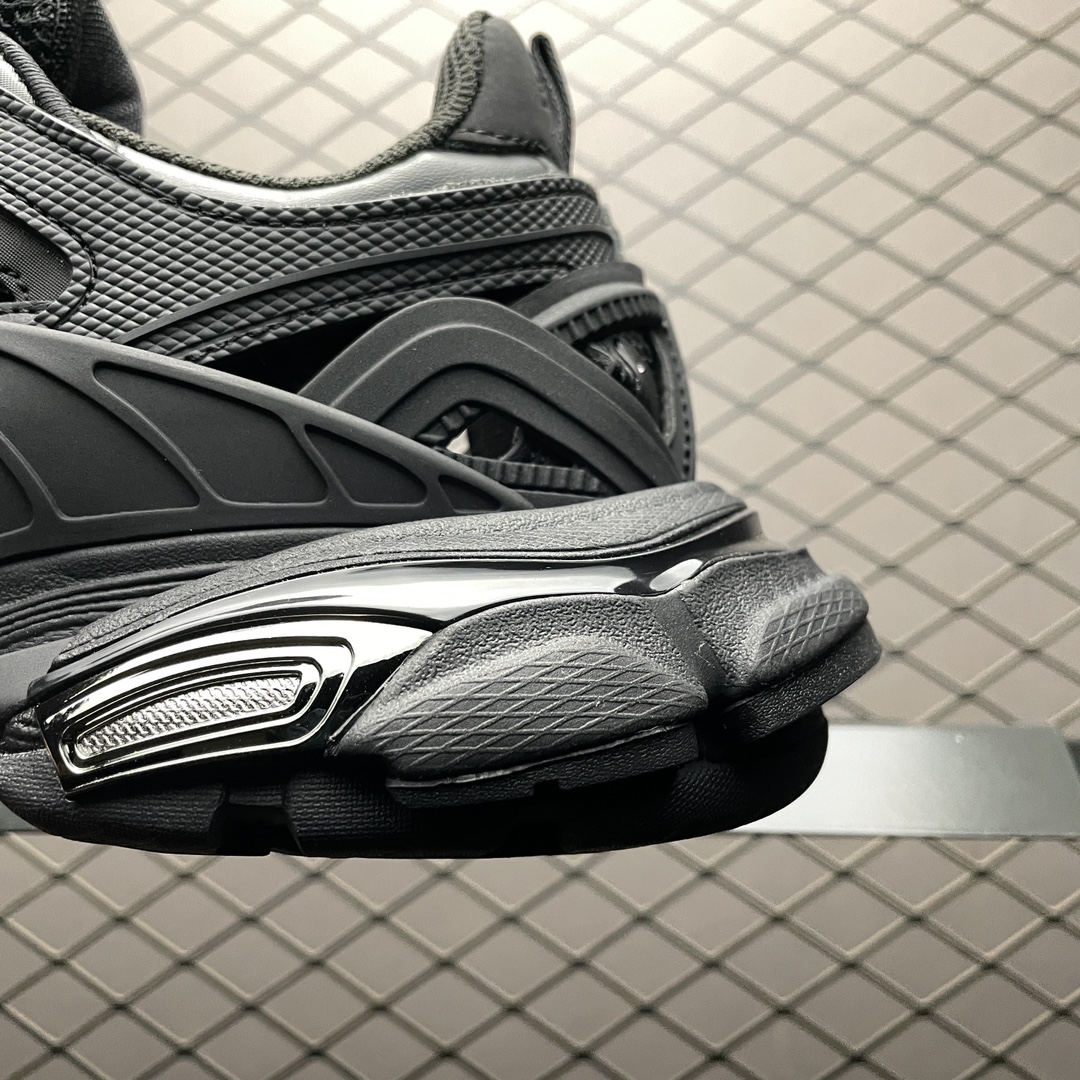 Replica Balenciaga Shoe Balenciaga Track 2 Open Sneaker Black Size 35-46