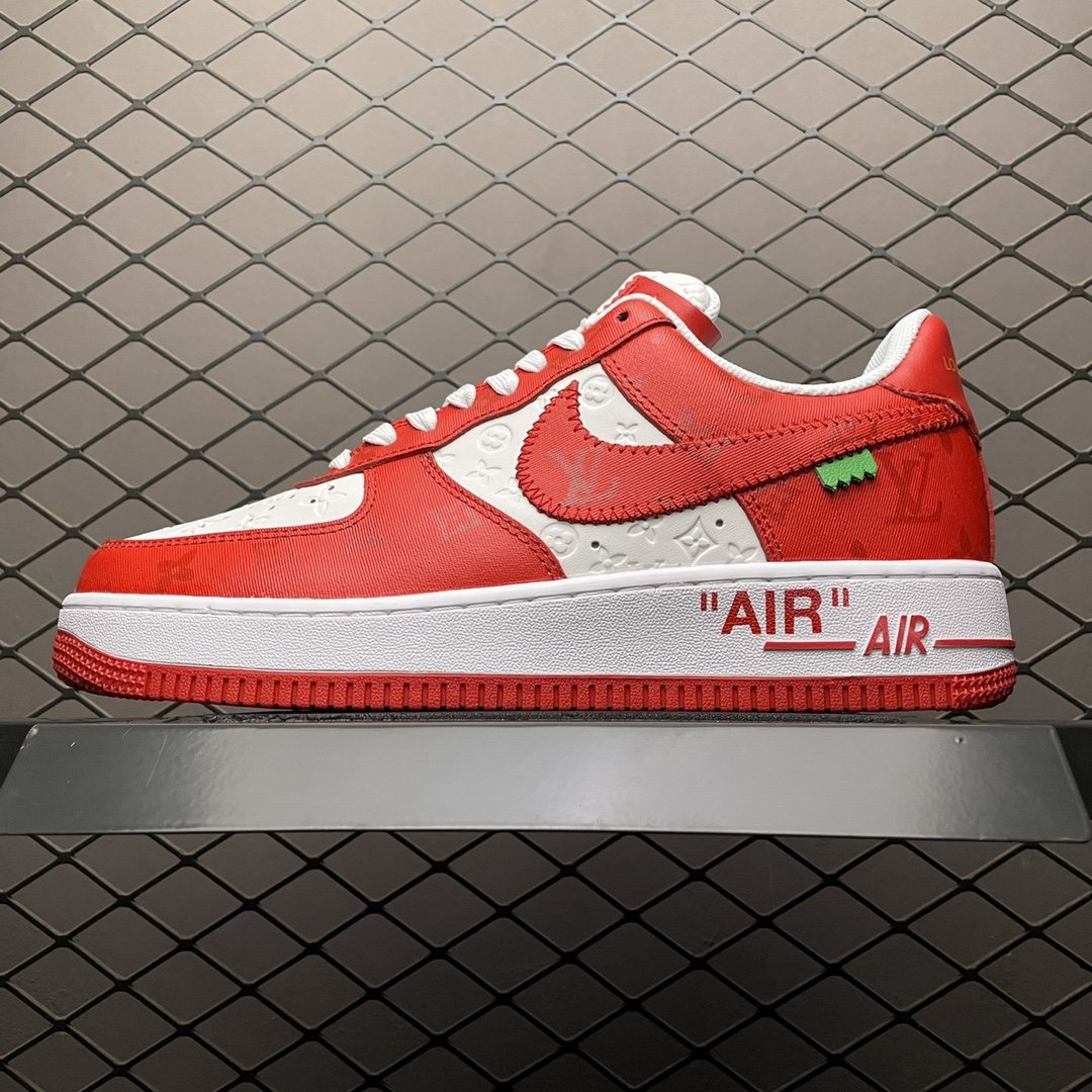 Replica OFF White Shoe Louis Vuitton x Off-white x Nike Air Force 1 LV Size 36-46 47.5