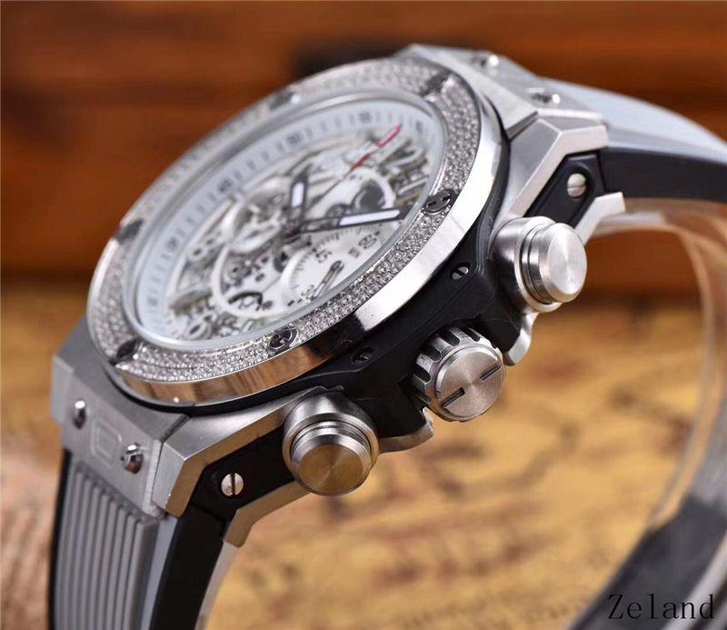Replica Hublot 904l Stainless Steel Quartzl Watch 42MM