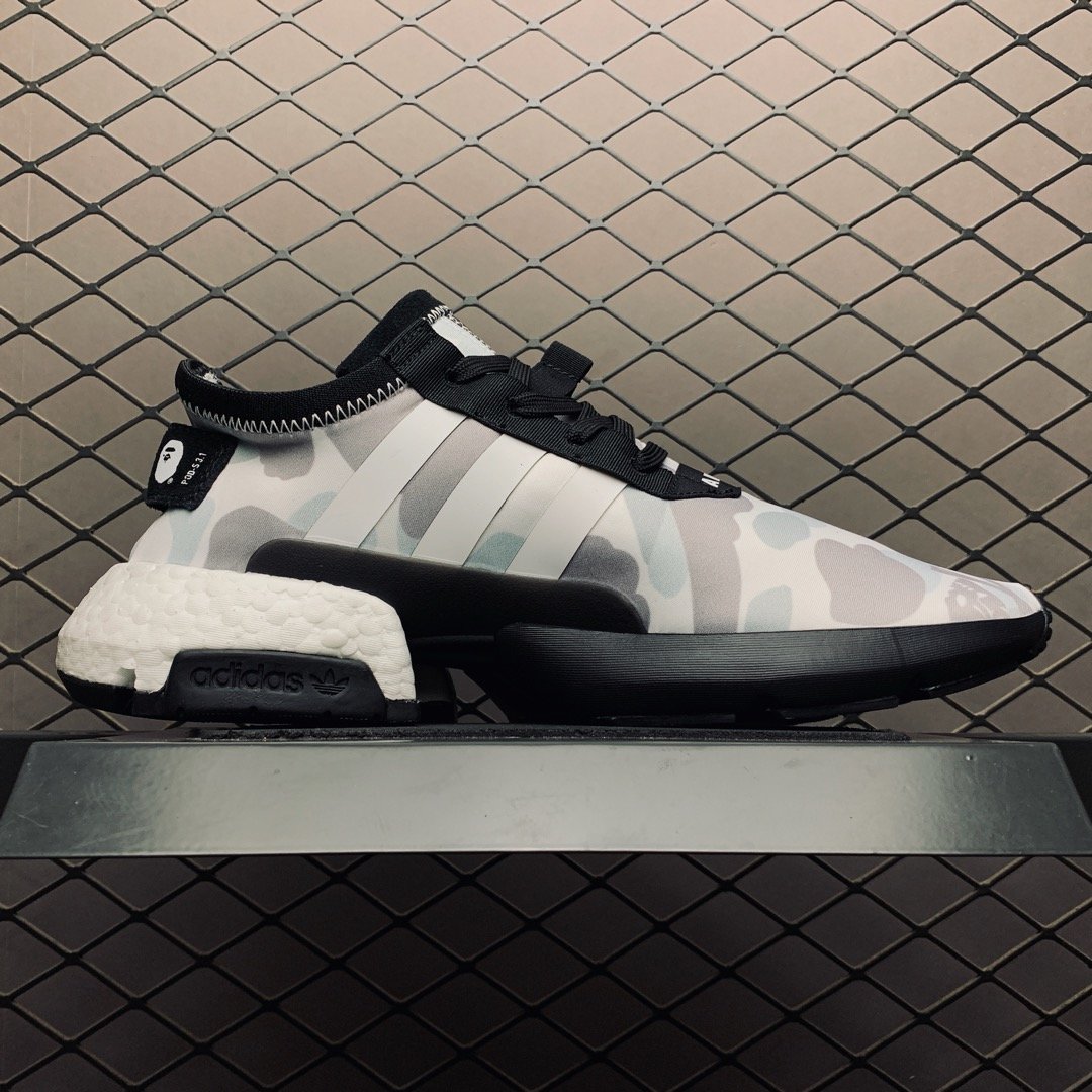 Replica Bape Shoe NBHD x Bape x AD P.O.D-S3.1 Boost BLACK 39-46