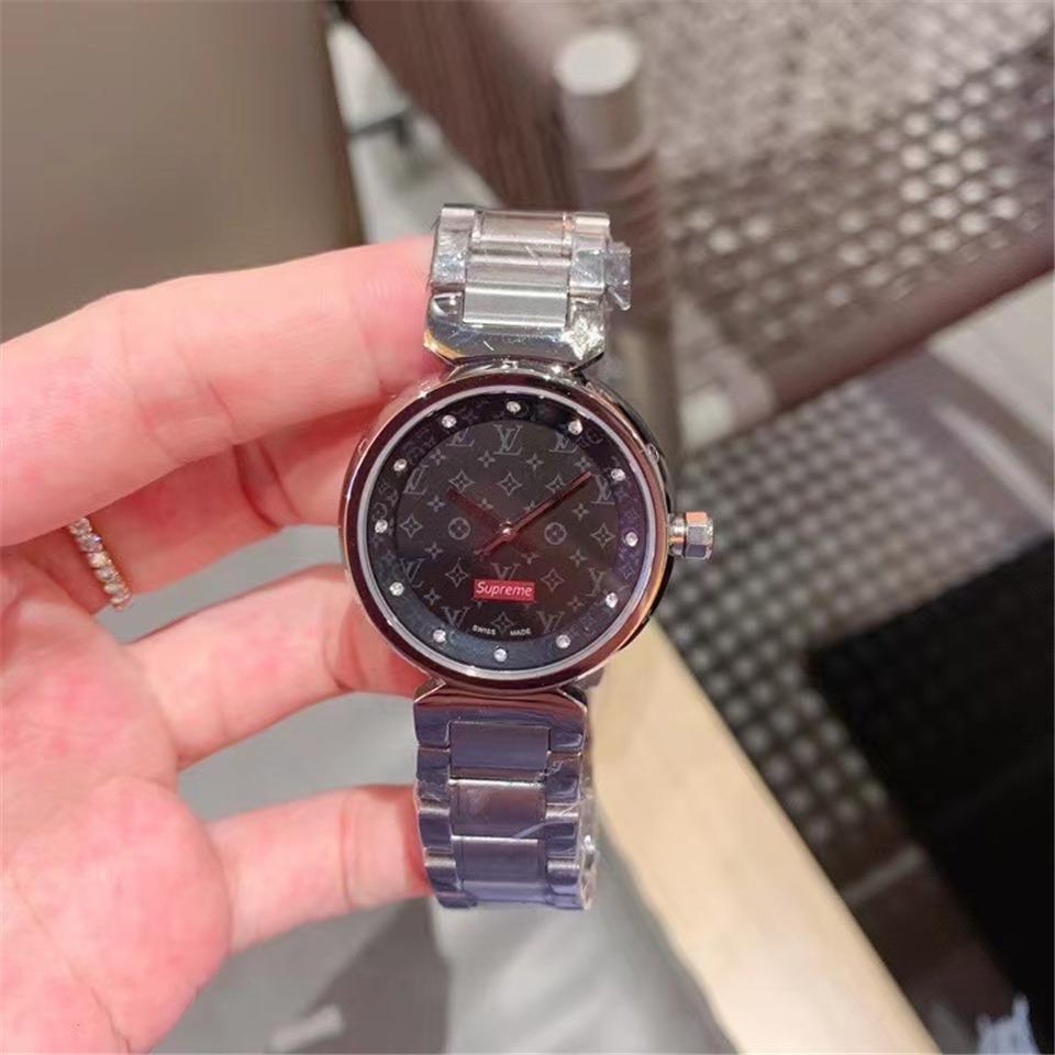 Replica LOUIS VUITTON LV 904l Stainless Steel Quartz Watch 33MM