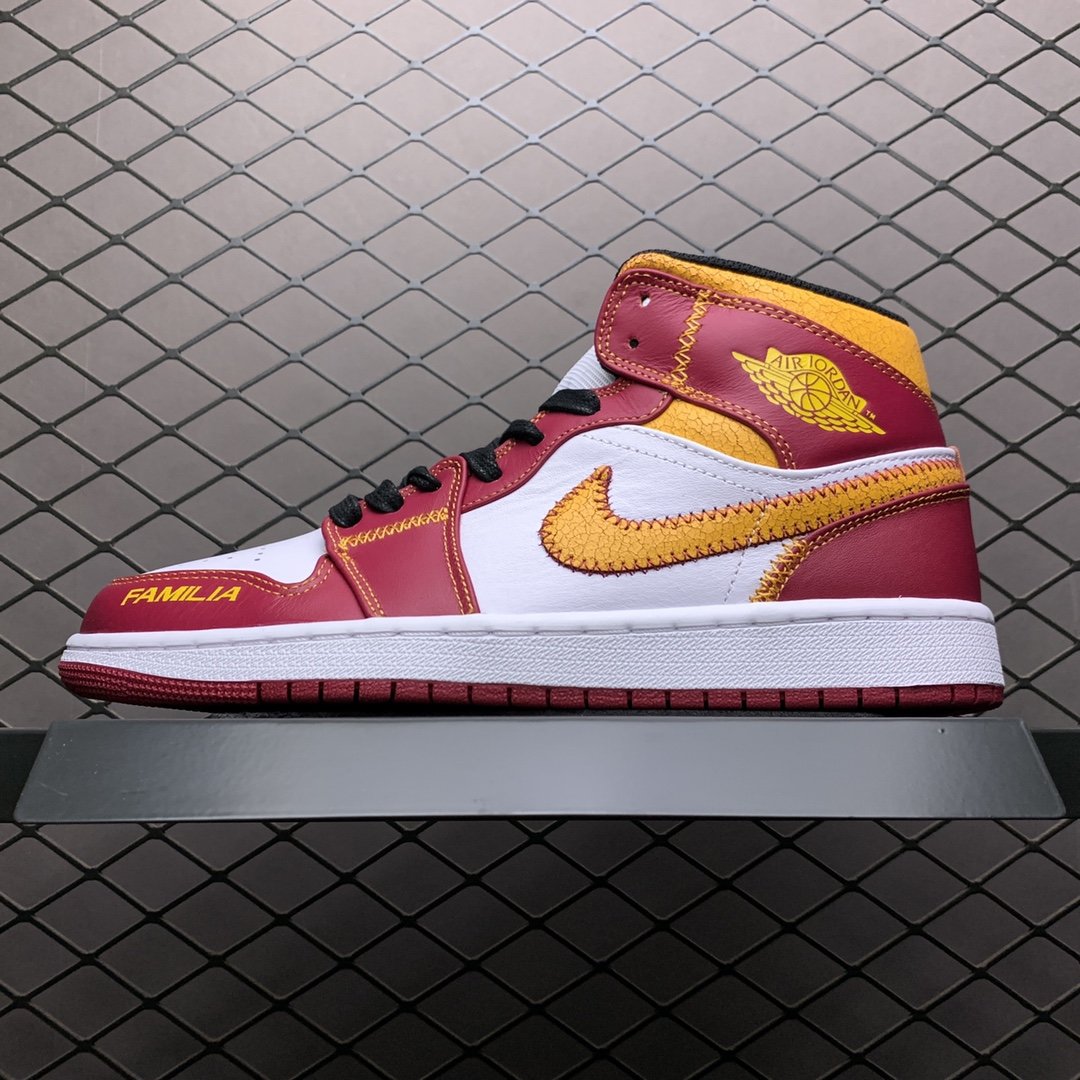 Replica Air Jordan Shoe Air Jordan 1 Mid AJ1 DC0350-100 36-46