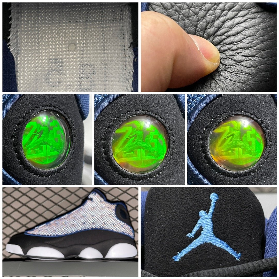 Replica Air Jordan Shoe Air Jordan 13Brave Blue AJ13 _01451