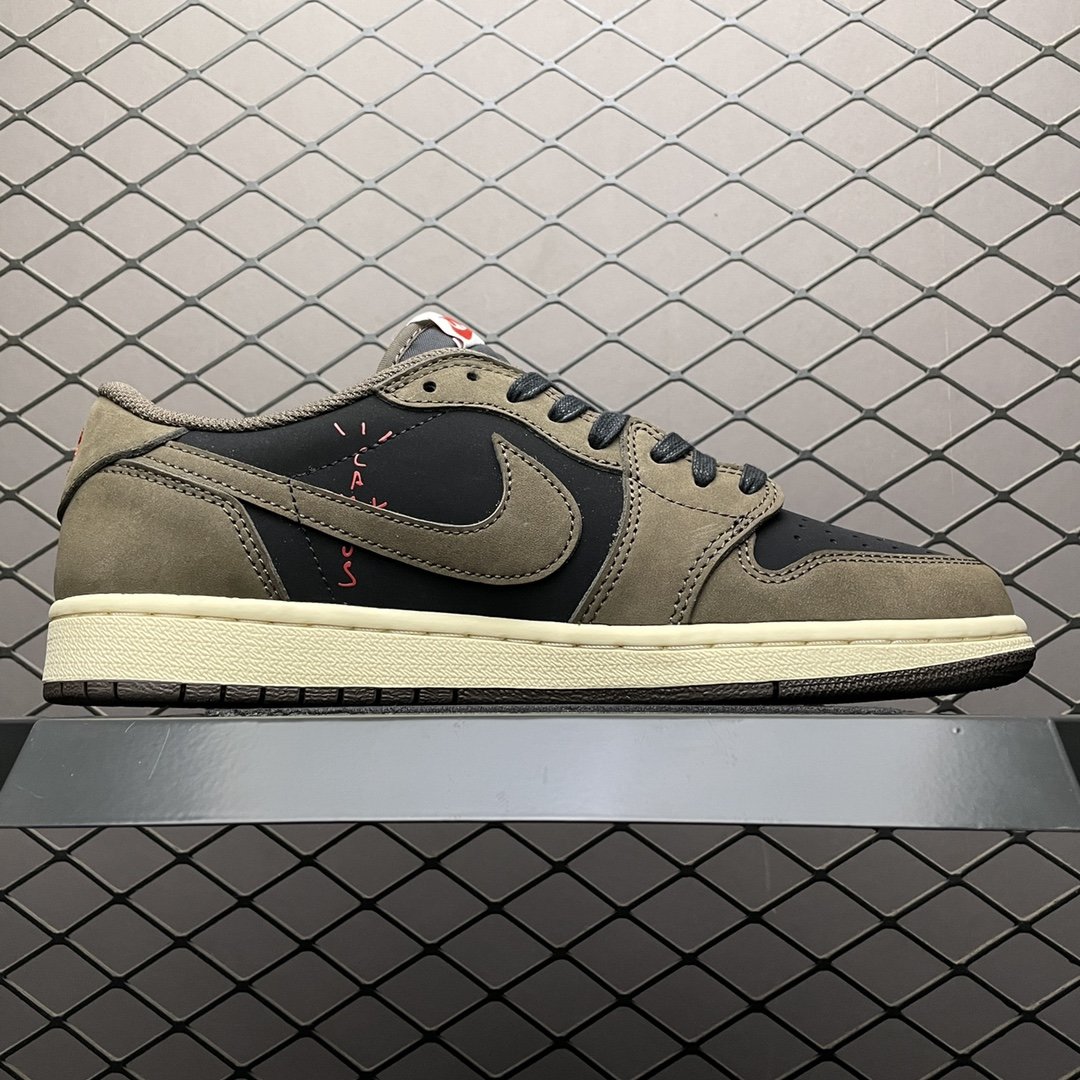 Replica Air Jordan Shoe Travis Scott x Air Jordan 1 AJ1 TS CQ4277-001 SIZE 36-47