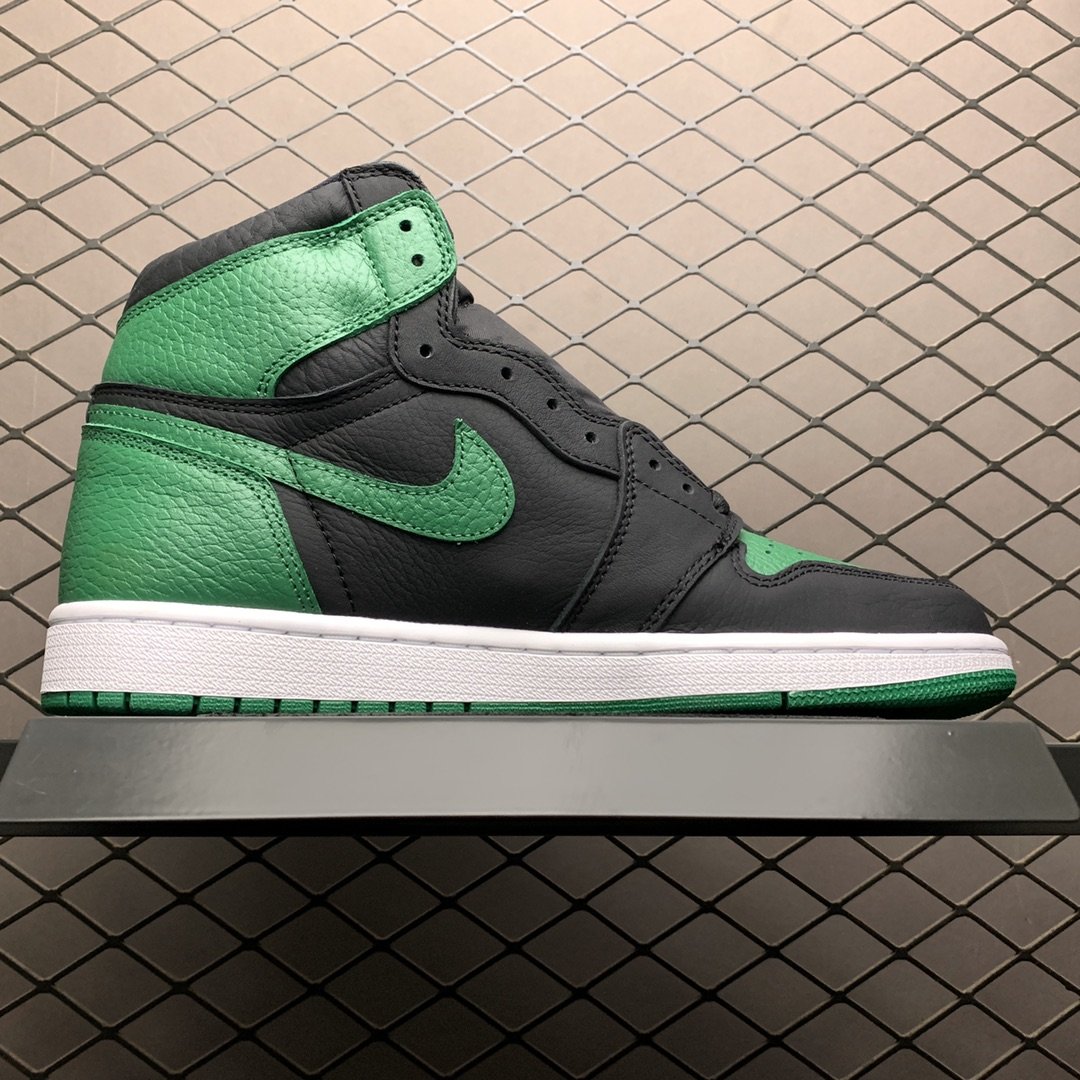 Replica Air Jordan Shoe Air Jordan 1 Retro HighPine GreenAJ11 555088-030 40-46 Size M7-M12