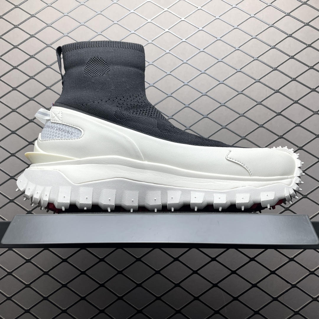 Replica Moncler Shoe Moncler Trailgrip high Size 36-46 white