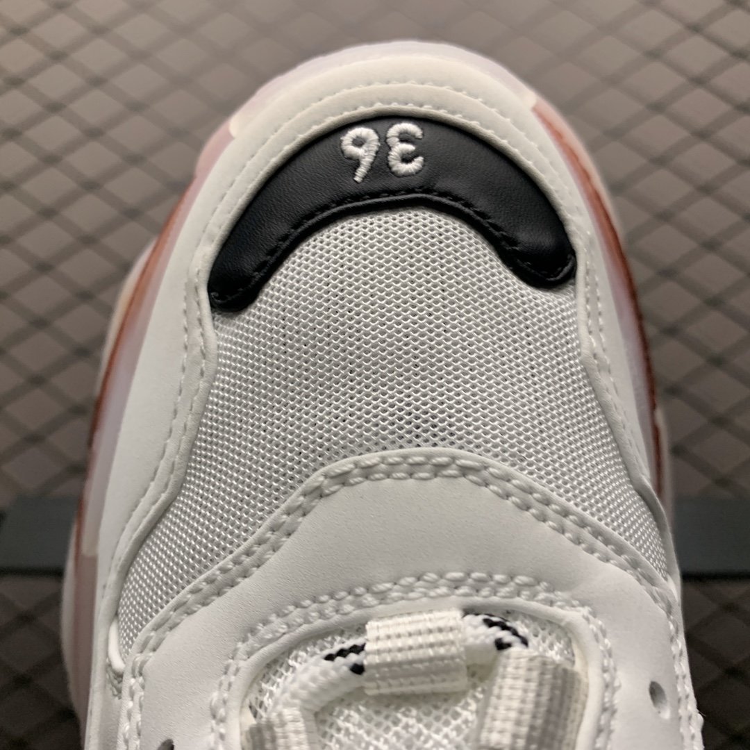 Replica Balenciaga Shoe Balenciaga Triple S 3.0 WHITE RED 35-45