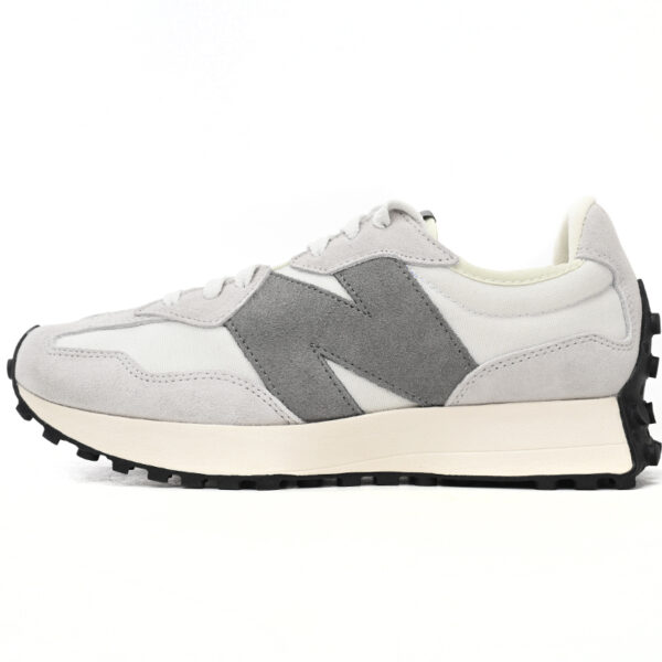 Replica New Balance Shoe MS327WE New Balance 327 Grey, White and Black