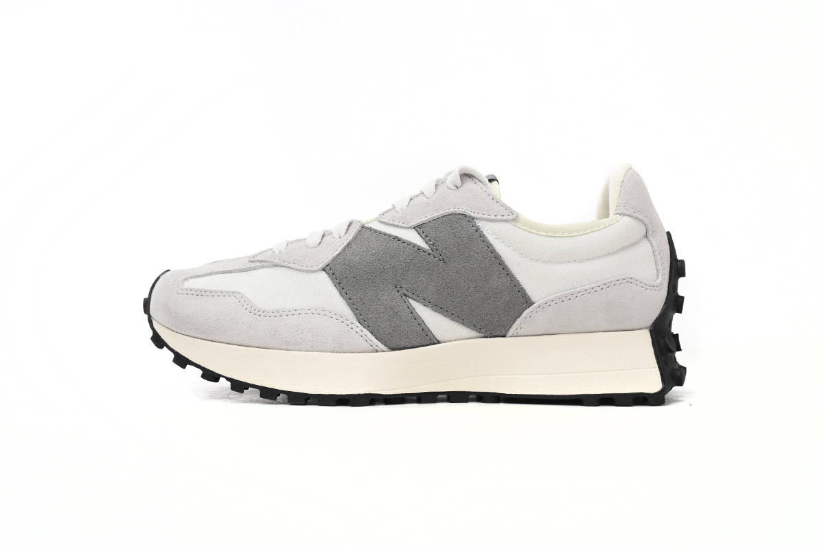 Replica New Balance Shoe MS327WE New Balance 327 Grey, White and Black