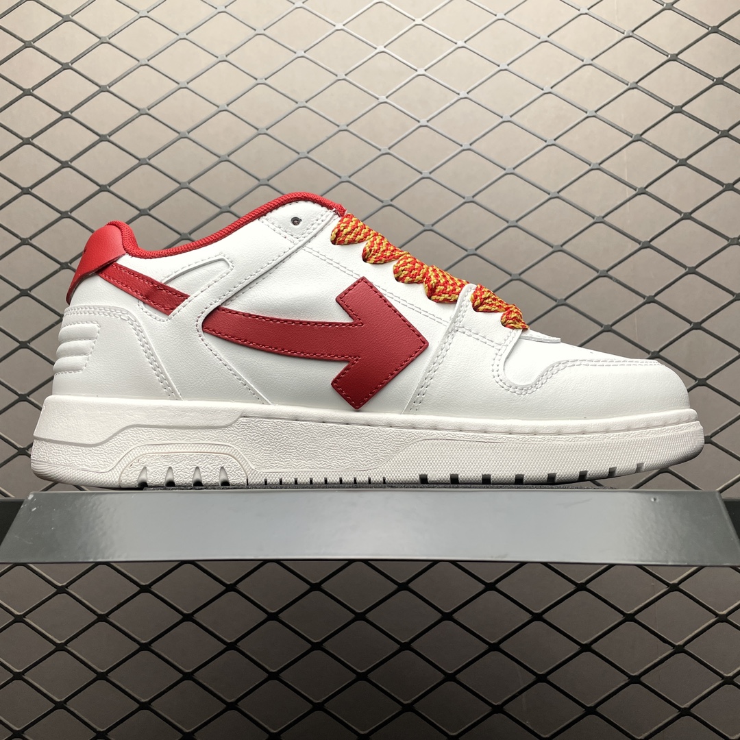 Replica OFF White Shoe Off-White Out of Office Size 36-47 White Red