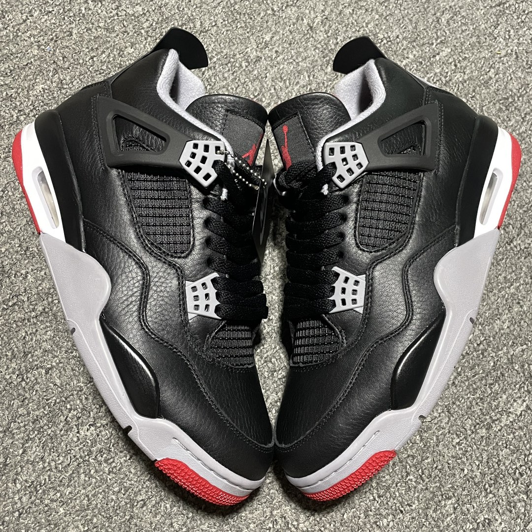 Replica Air Jordan Shoe Air Jordan 4 Bred ReimaginedAJ4 FV5029-006 size 40-48.5