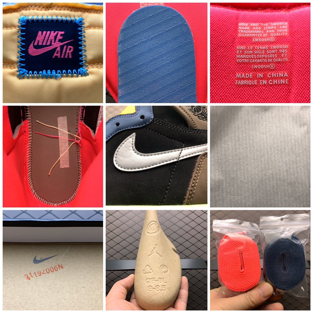 Replica Air Jordan Shoe Air Jordan 1 High AJ1 555088-201 Size 40-47.5