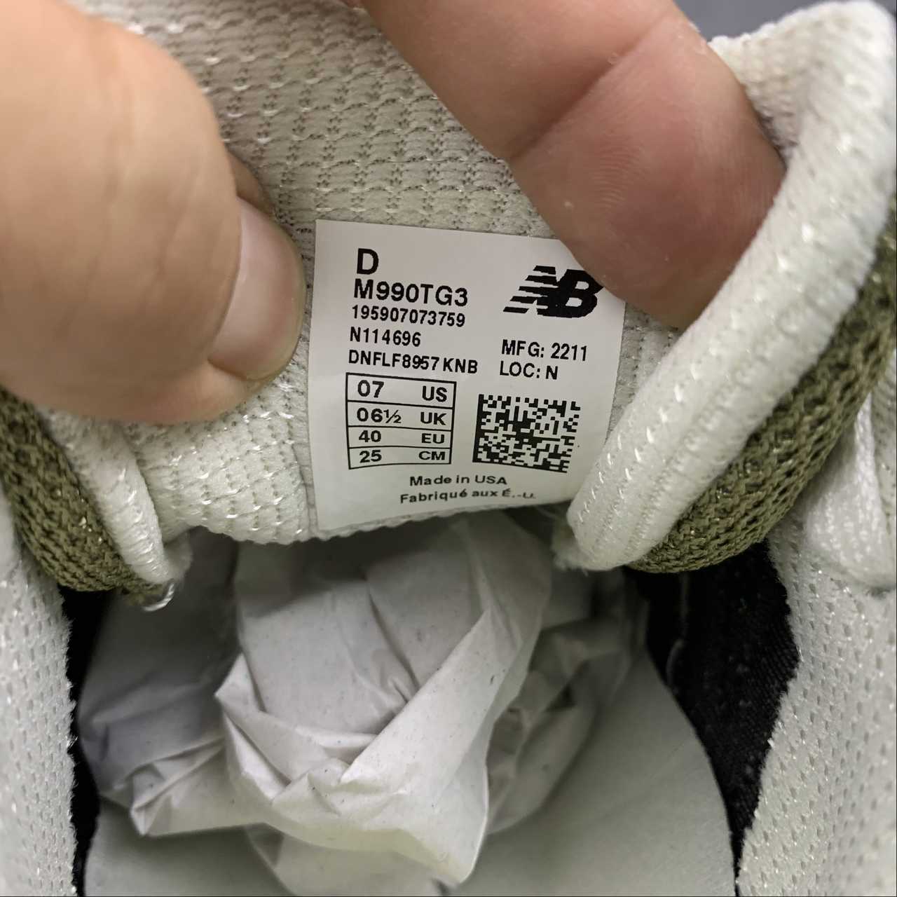Replica New Balance Shoe New Balance NB990 M990TG3  36-45