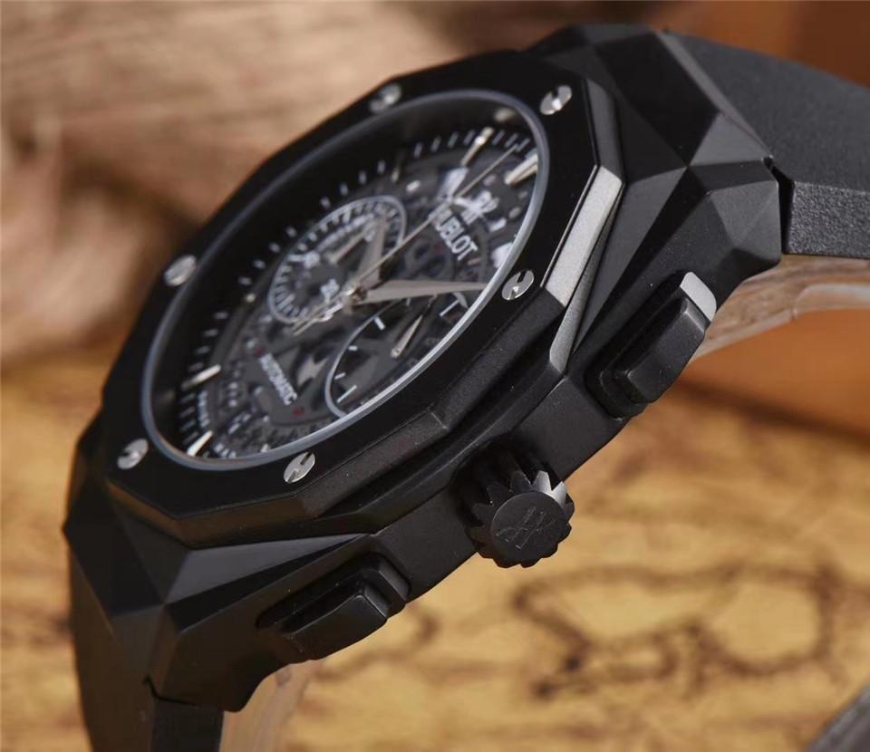 Replica Hublot 904l Stainless Steel Quartzl Watch 42MM