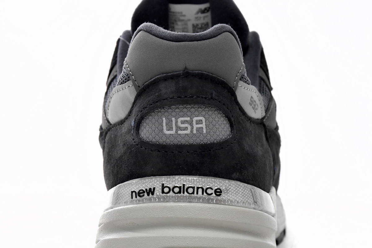 Replica New Balance Shoe M992GG New Balance 992 Navy Grey