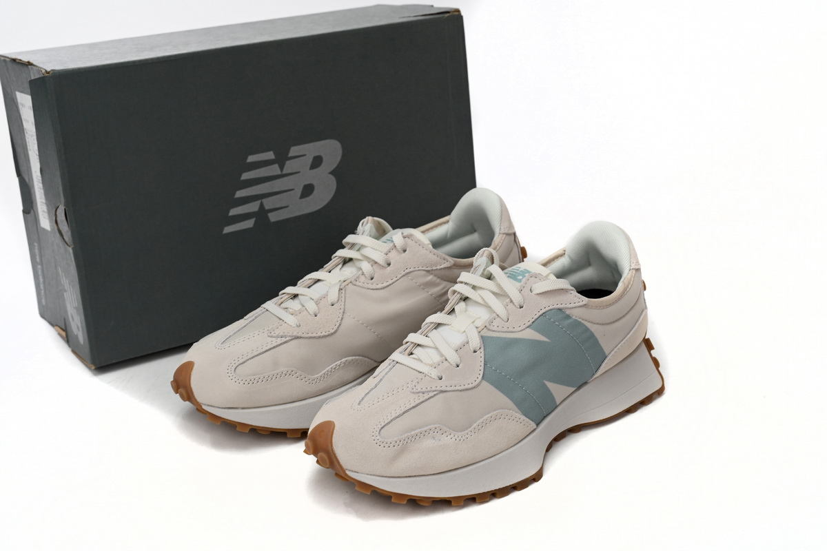 Replica New Balance Shoe WS327HG1 New Balance 327 Grey Azure