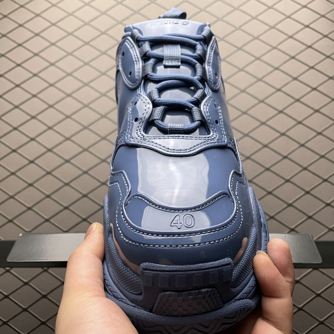 Replica Balenciaga Shoe Blue Balenciaga Triple S Sneaker Size 35-46