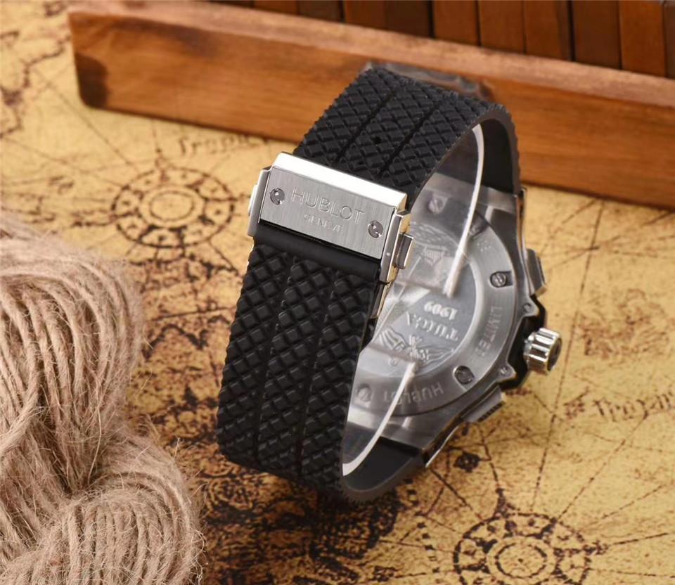 Replica Hublot 904l Stainless Steel Quartzl Watch 42MM