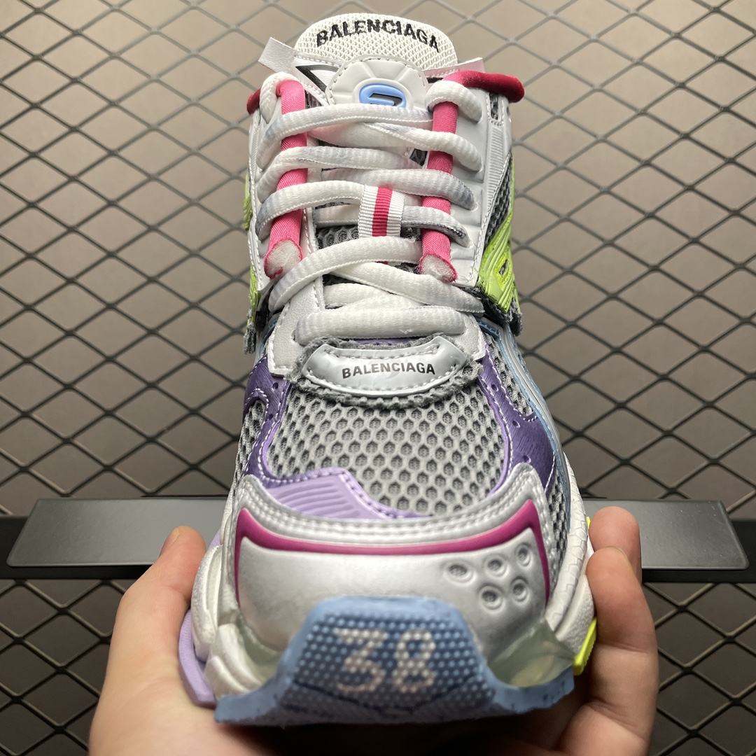 Replica Balenciaga Shoe Balenciaga Runner Size 35-46 white purple