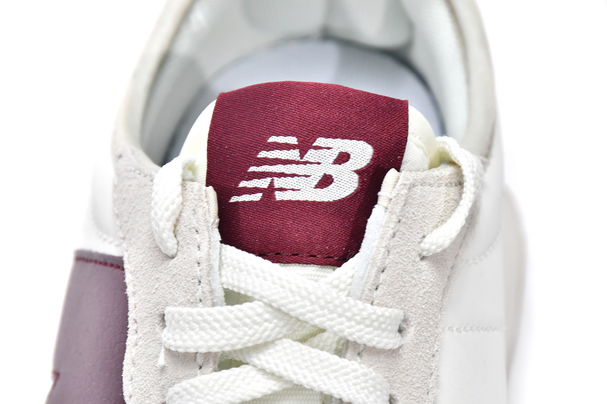 Replica New Balance Shoe WS327KA New Balance 327 White Dark Red