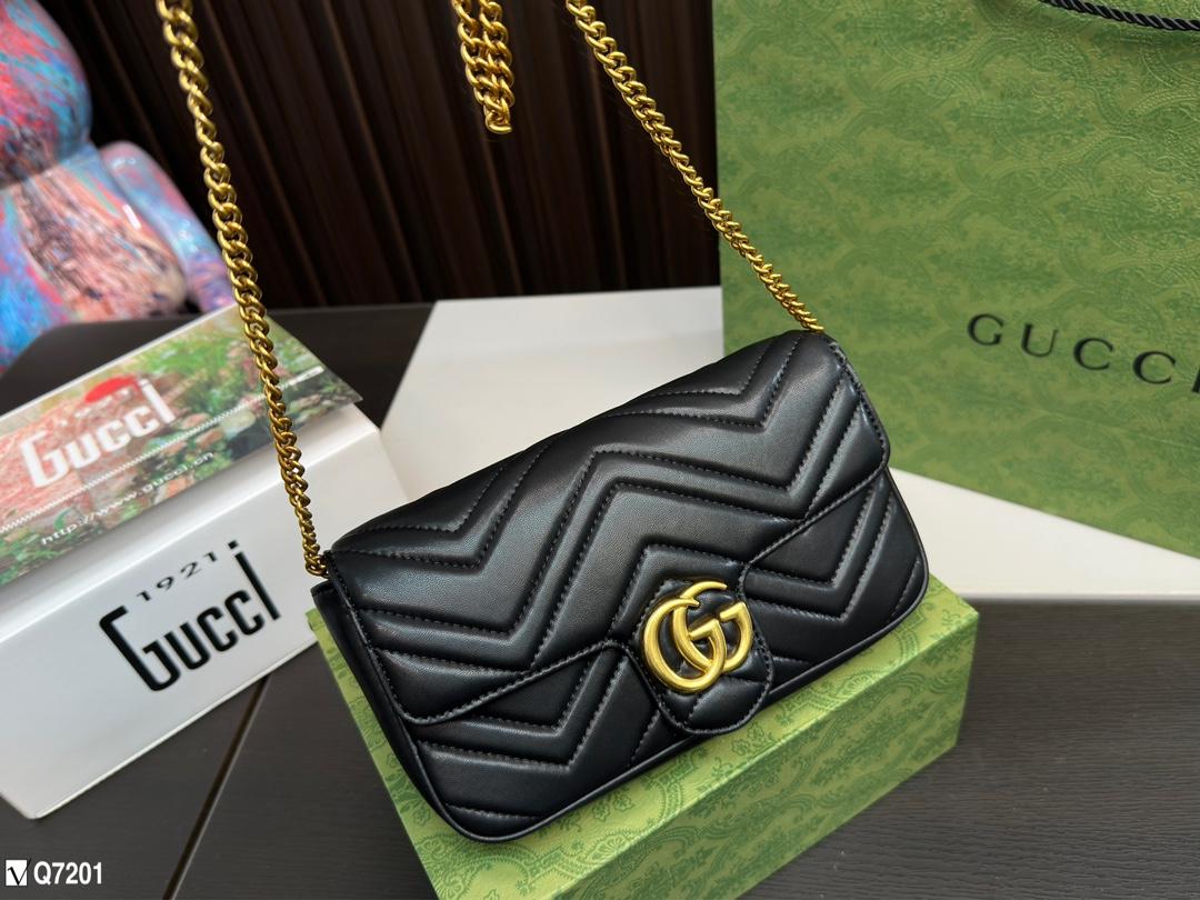 Replica Gucci Bag  21*4*13CM