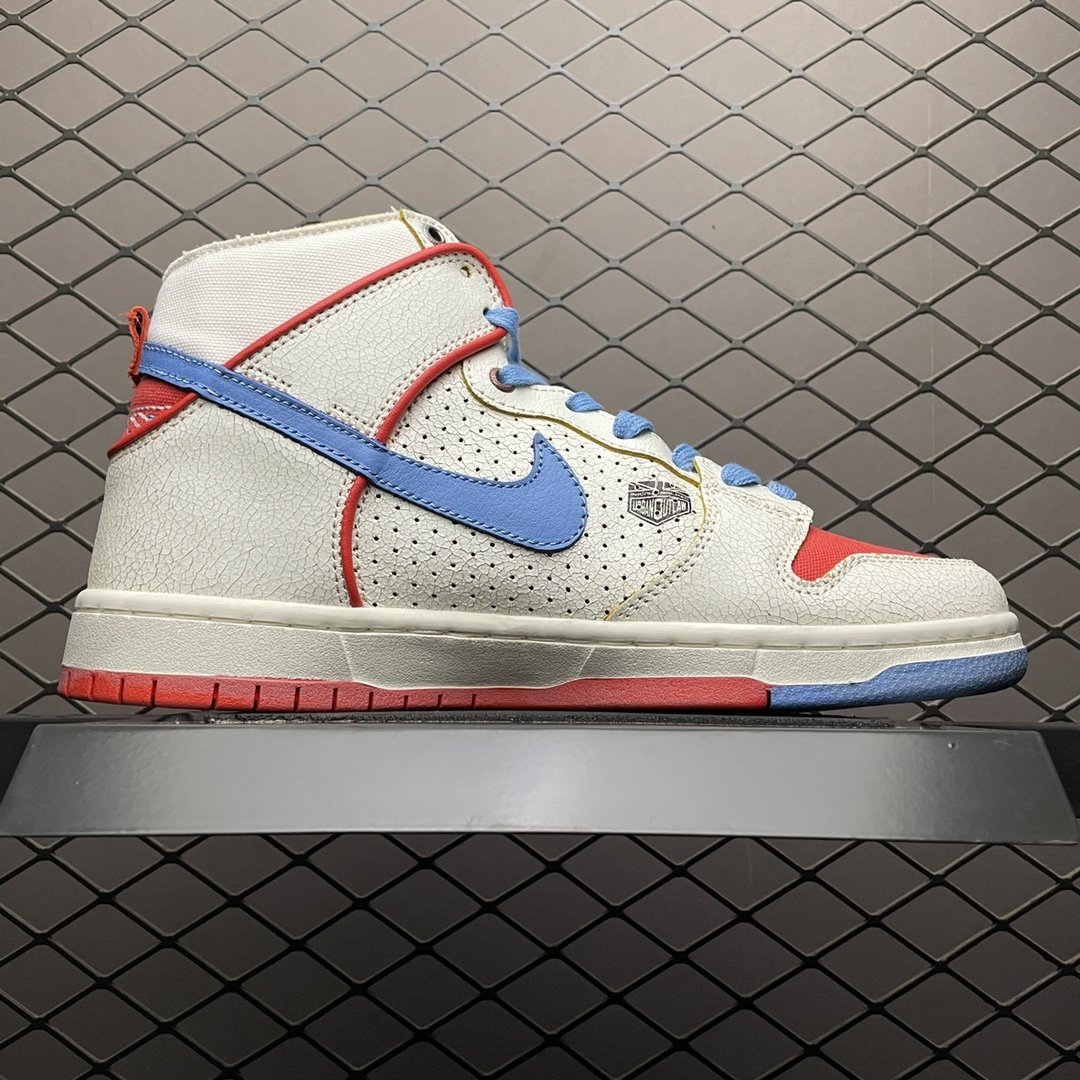 Replica Nike Dunk SB Shoe Ishod Wait x Nike SB Dunk HighDH7683-100 Size 36-46
