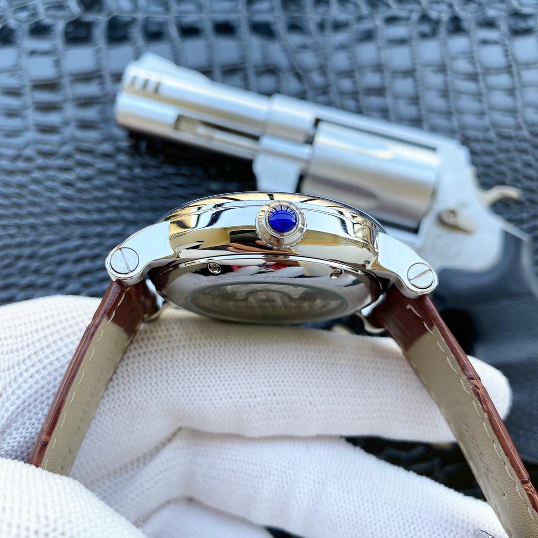 Replica Cartier 904l Stainless Steel Quartz Watch 42MM