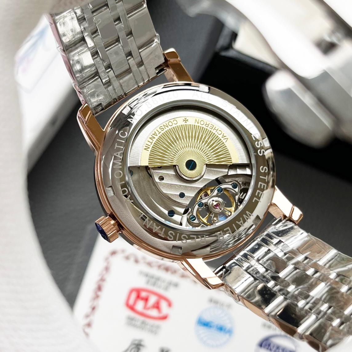 Replica Vacheron Constantin 904l Stainless Steel Automatic Mechanical Watch 42MM