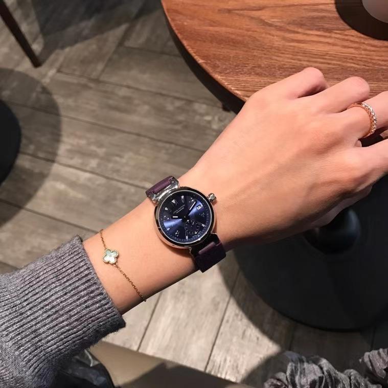 Replica LOUIS VUITTON LV 904l Stainless Steel Quartz Watch 33MM