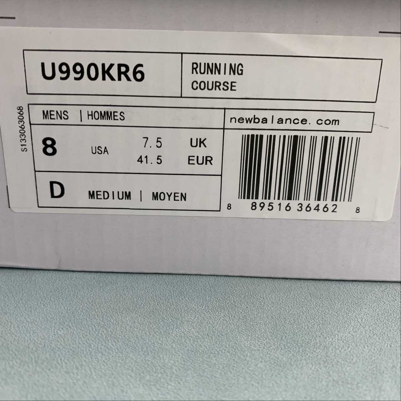 Replica New Balance Shoe New Balance NB990 U990KR6  36-45