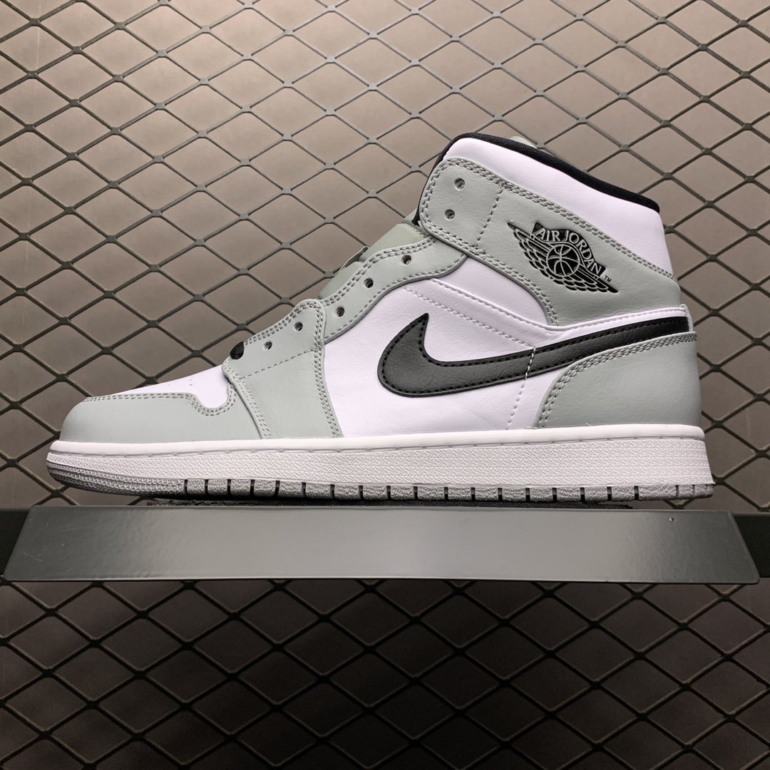 Replica Air Jordan Shoe Air Jordan 1 Mid 554724-092 MEN 554725-092 WOMEN 36-46 Size W5.5-M12