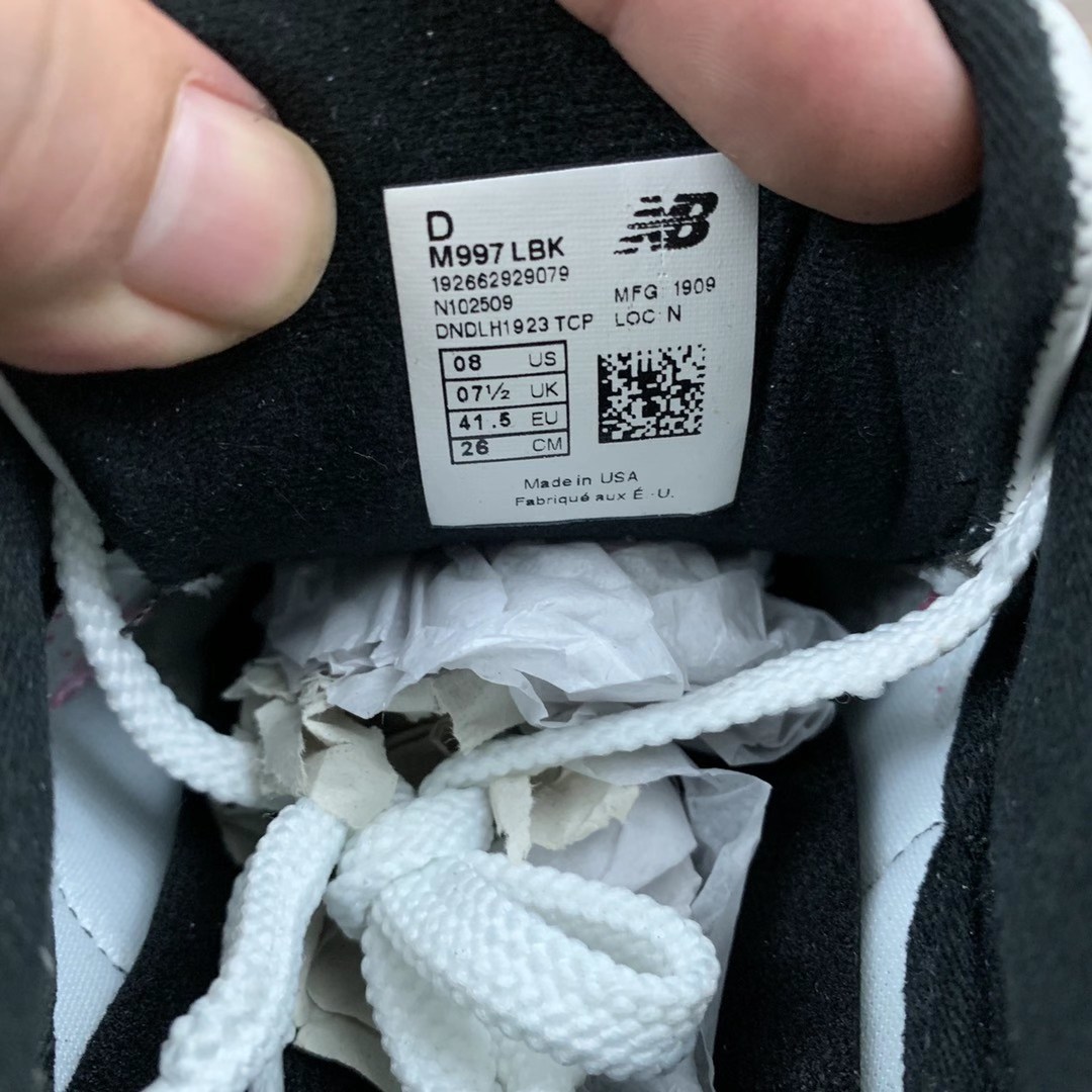 Replica New Balance Shoe New Balance NB997 M997LBK 39-44