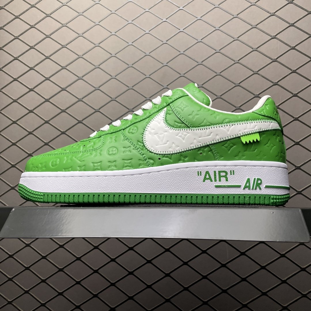 Replica Louis Vuitton Shoe Louis Vuitton x Nike Air Force Green Size 38-45 65PHIO53