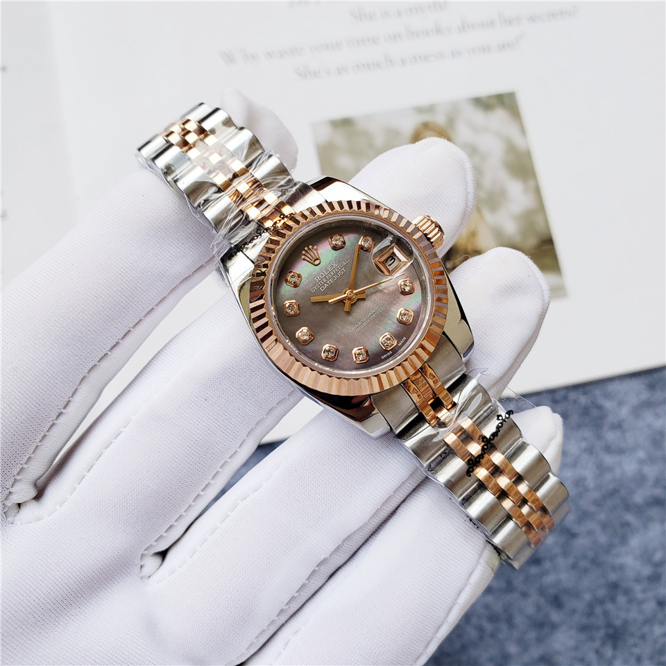 Replica Rolex Datejust 904l Stainless Steel Automatic Mechanical Watch 26mm