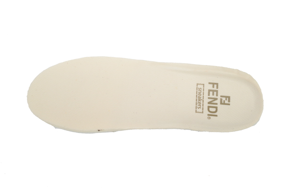 Replica Fendi Shoe  Fendi Match White Brown