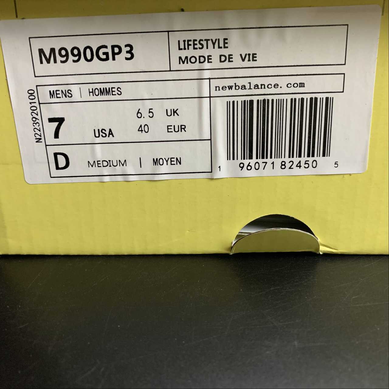 Replica New Balance Shoe New Balance NB990  M990GP3  36 -45