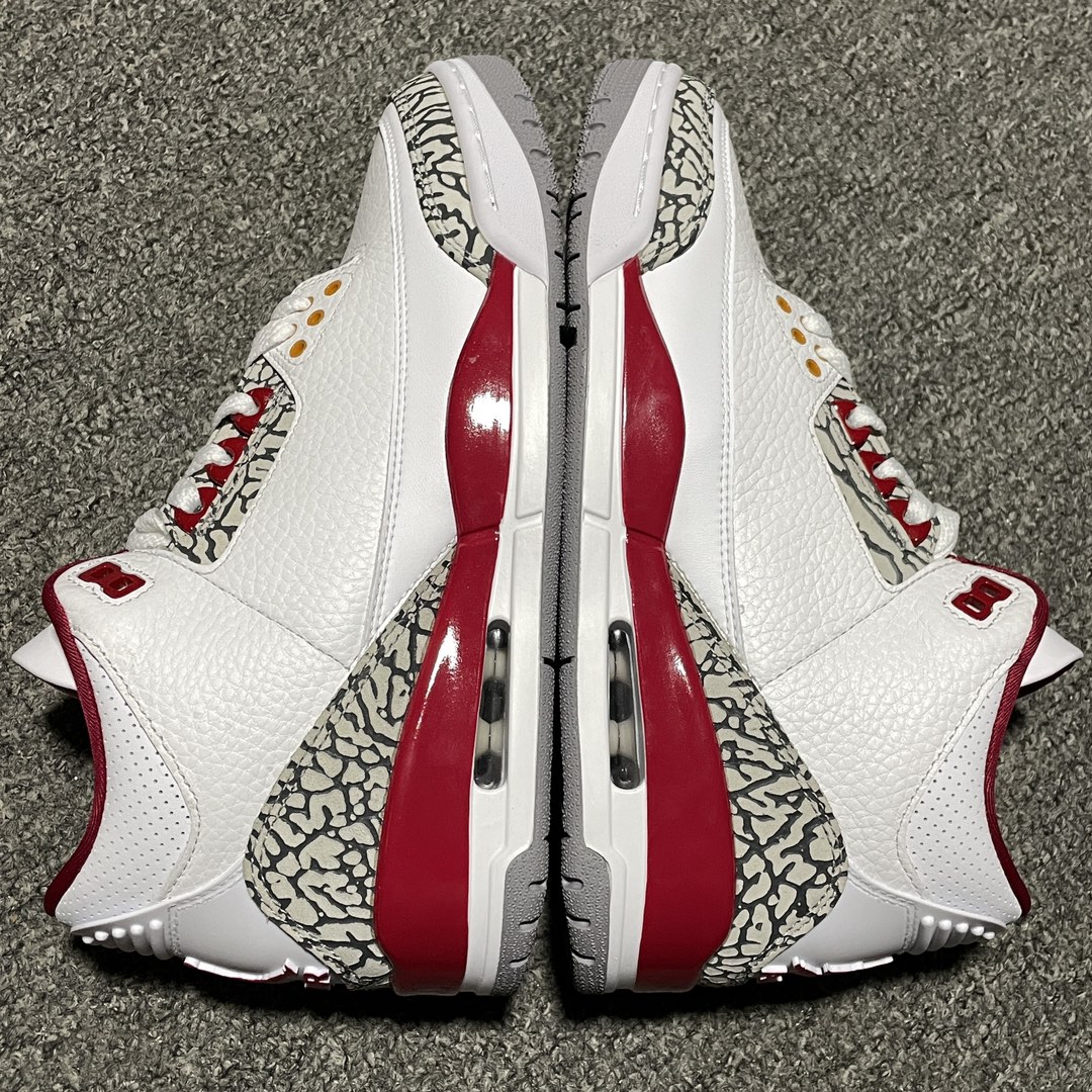 Replica Air Jordan Shoe Air Jordan 3Cardinal RedAJ3 CT8532-126