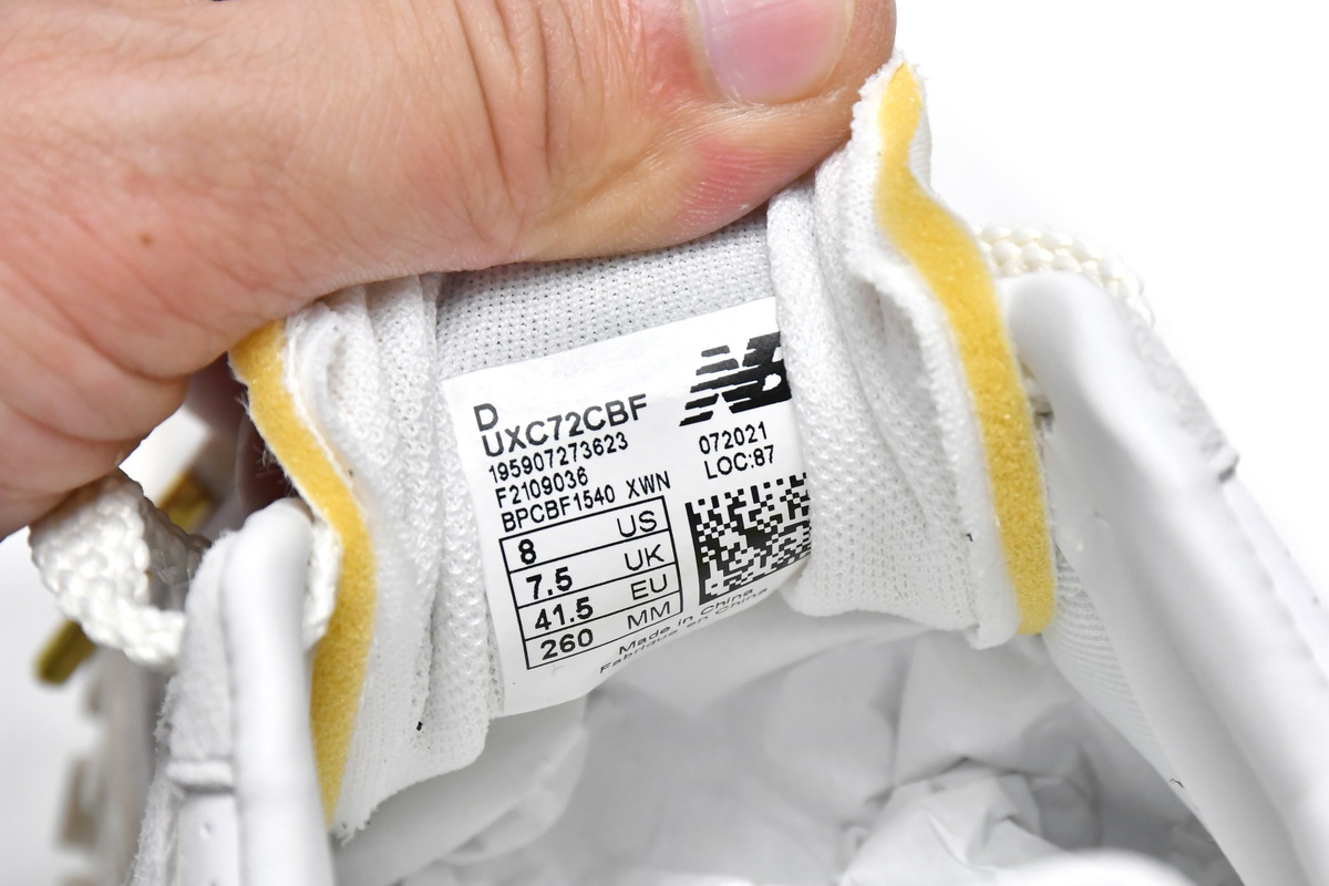 Replica New Balance Shoe UXC72CBF Casablanca x New Balance XC-72 Cream
