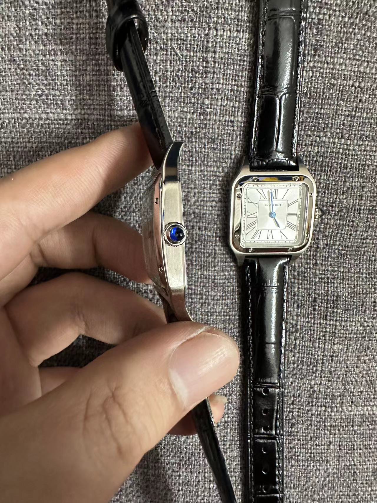 Replica Cartier Tank 904l Stainless Steel Automatic Mechanical Watch 32mm×43mm 28mm×38mm