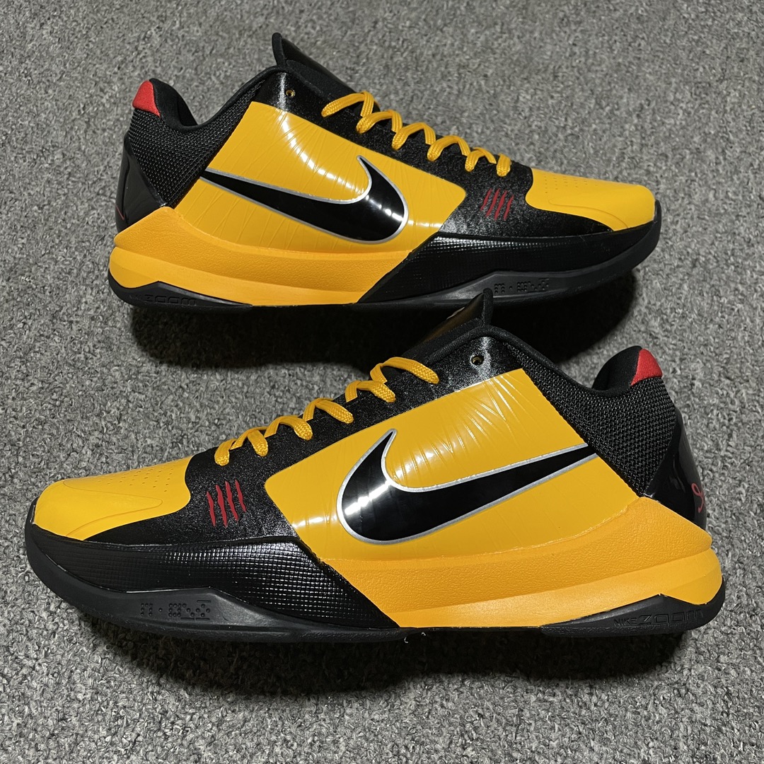 Replica Nike Shoe Nike Kobe V Bluce Lee CD4991-700