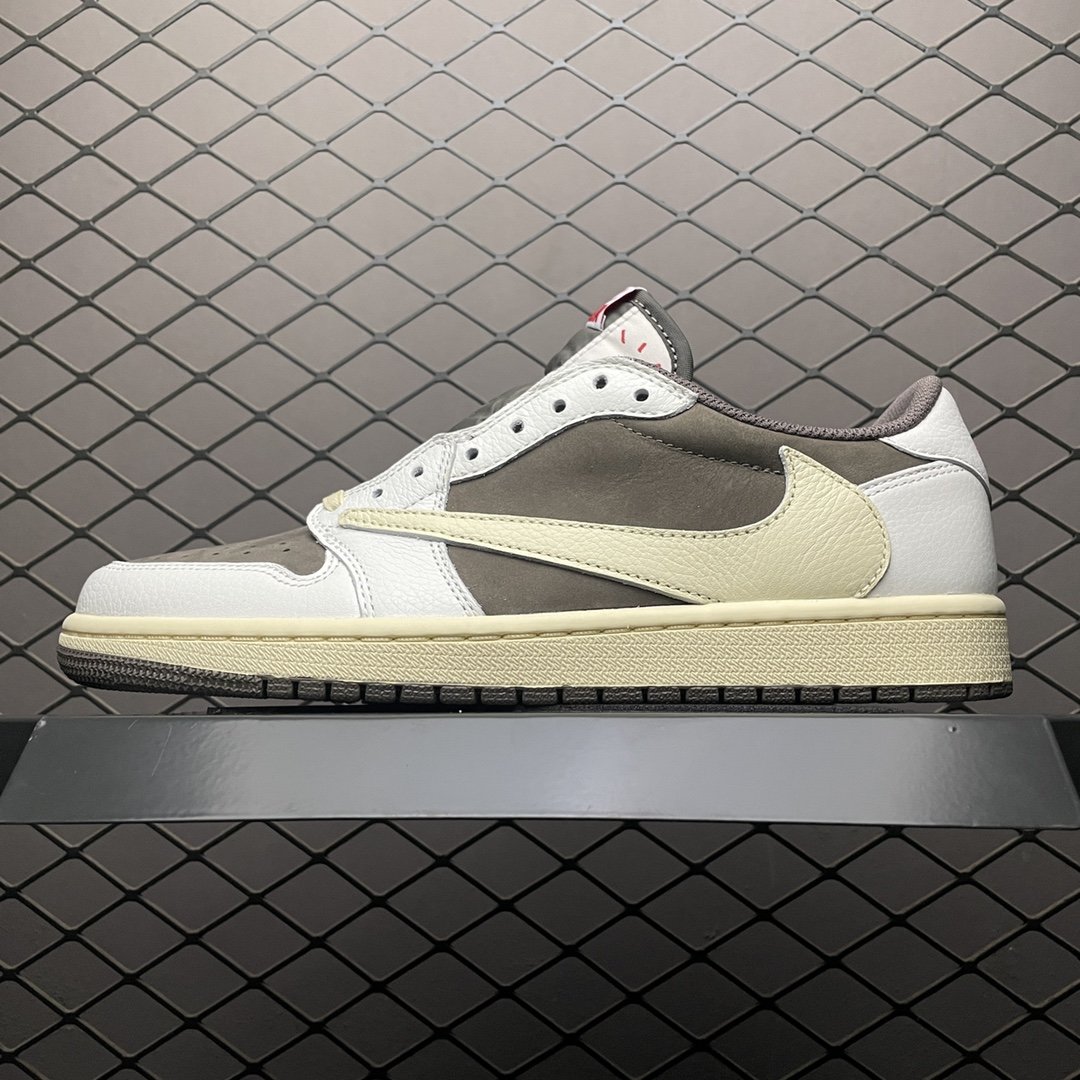 Replica Air Jordan Shoe Travis Scott x Air Jordan 1 LowReverse Mocha