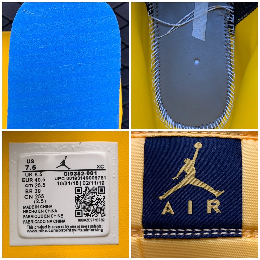 Replica Air Jordan Shoe Air Jordan 1 Mid AJ1 CI9352-001 40-46